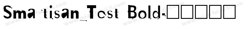 Smartisan_Test Bold字体转换